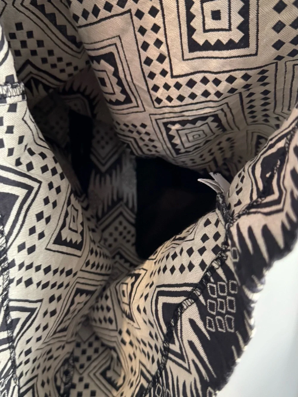 J. Crew Diamond Ikat Black Sleeveless Sheath Dress Tribal Geometric Print Size 2